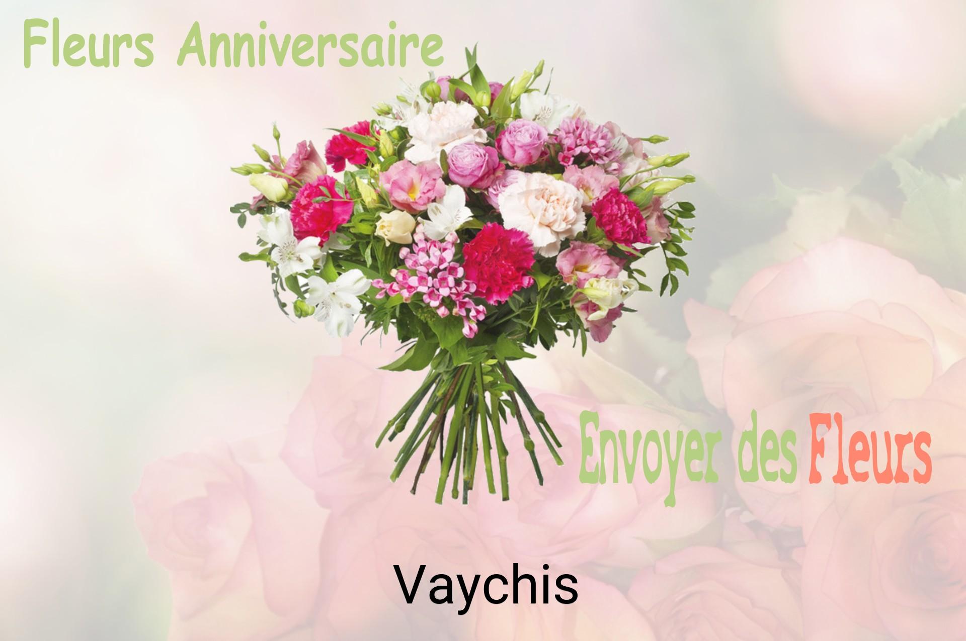Bouquet de fleurs d’anniversaire livré à Vaychis